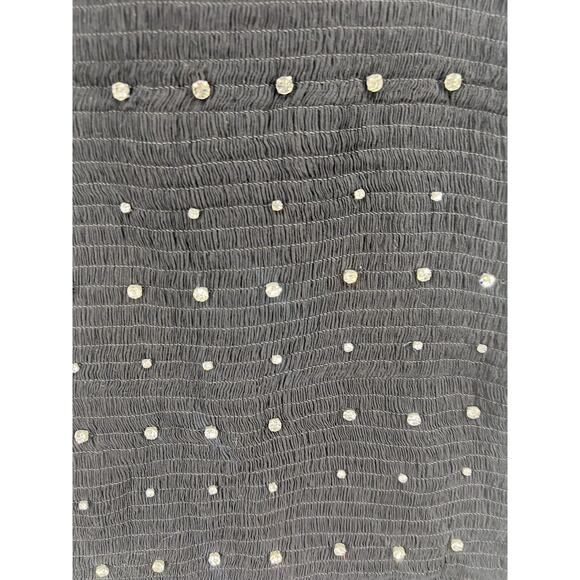 Retrofête Adara Dress Size Medium Black Mini embellished Sheath dress - Picture 9 of 14